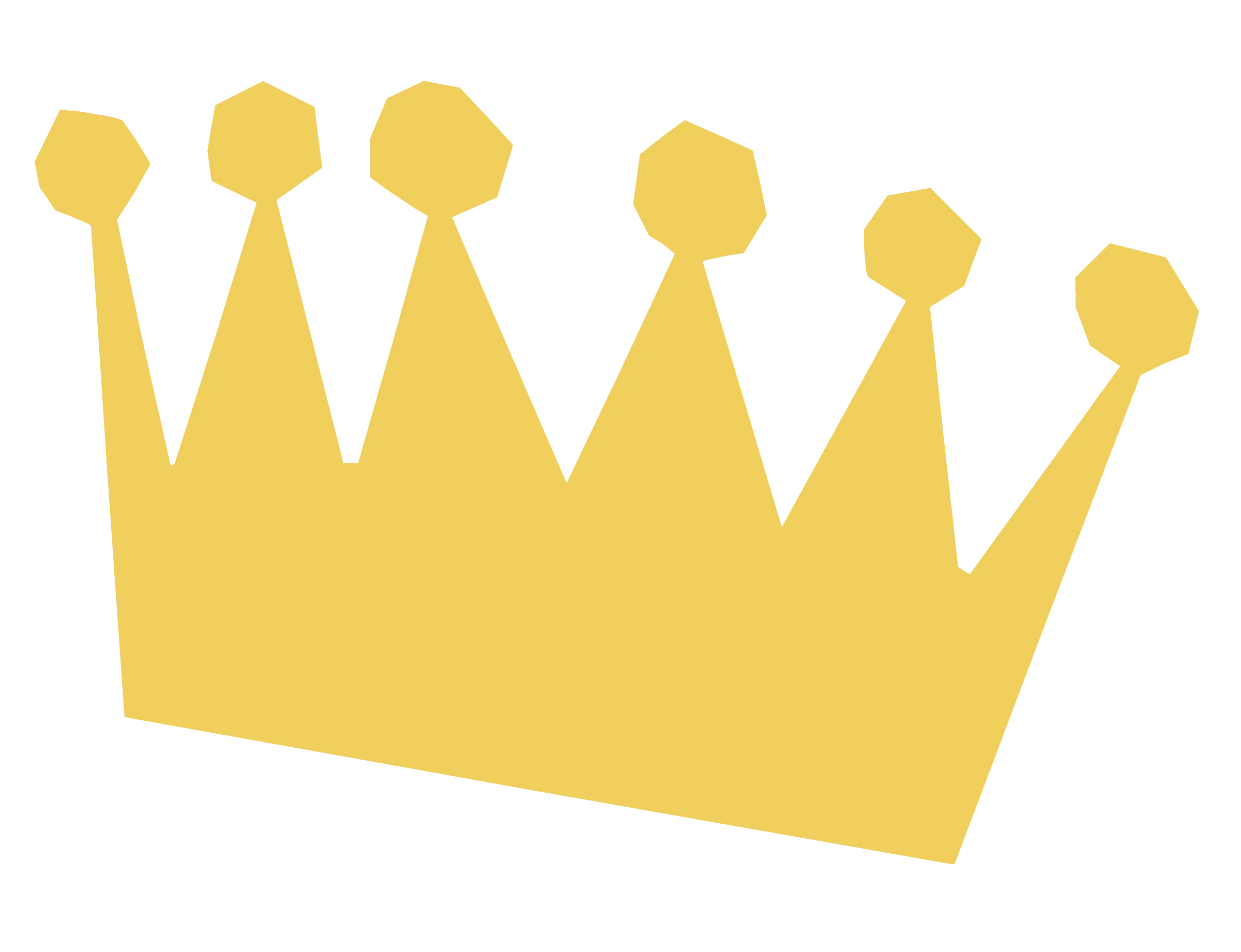 Yellow Crown Illustration