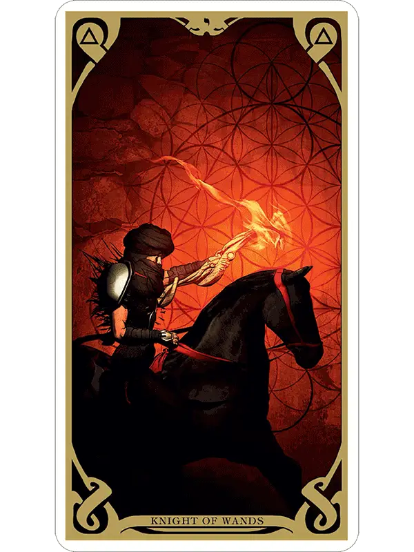 Knight of Wands Tarot Card