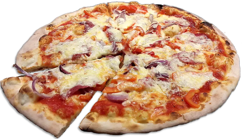 Cheesy Pizza with Toppings