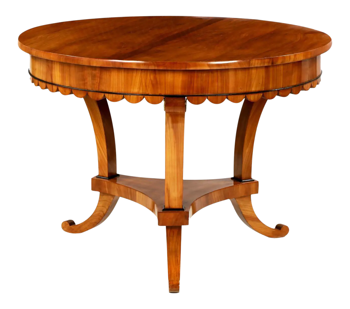 Elegant Wooden Round Table