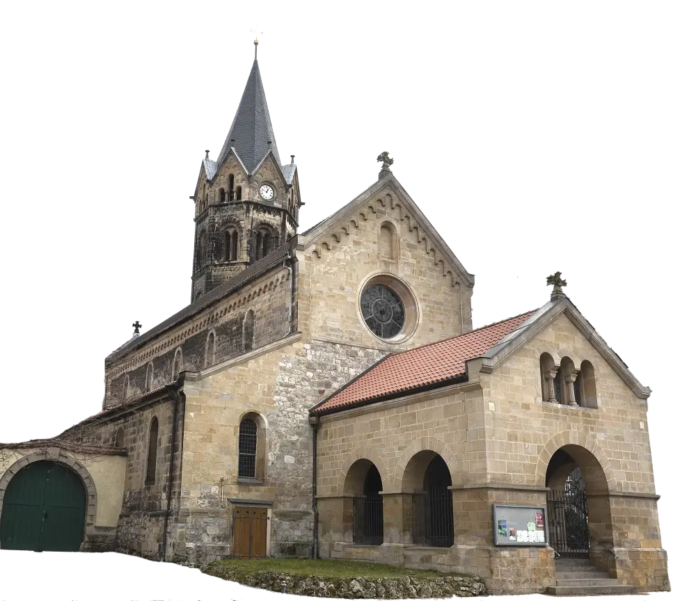 Historical Stone Church Building for Worship