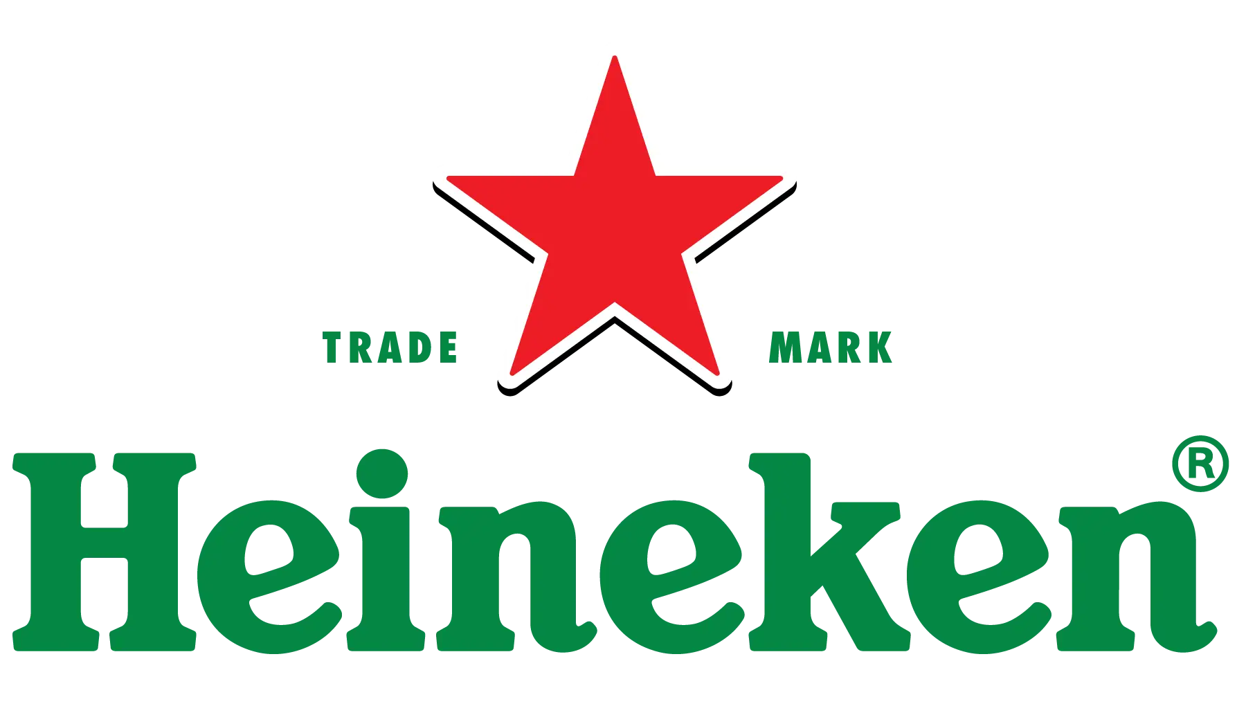 Heineken Logo with Red Star Trademark