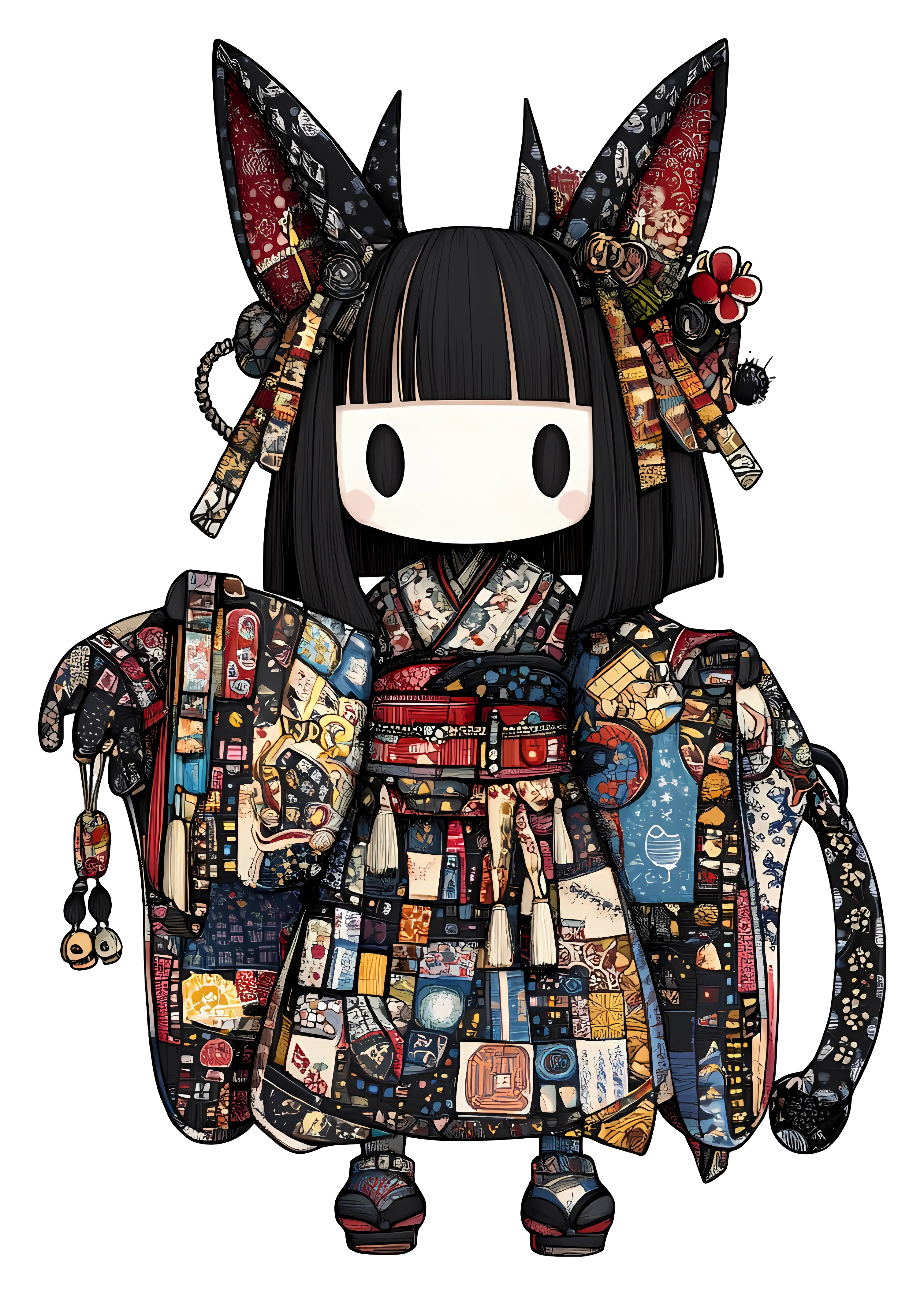 Doll in Traditional Kimono