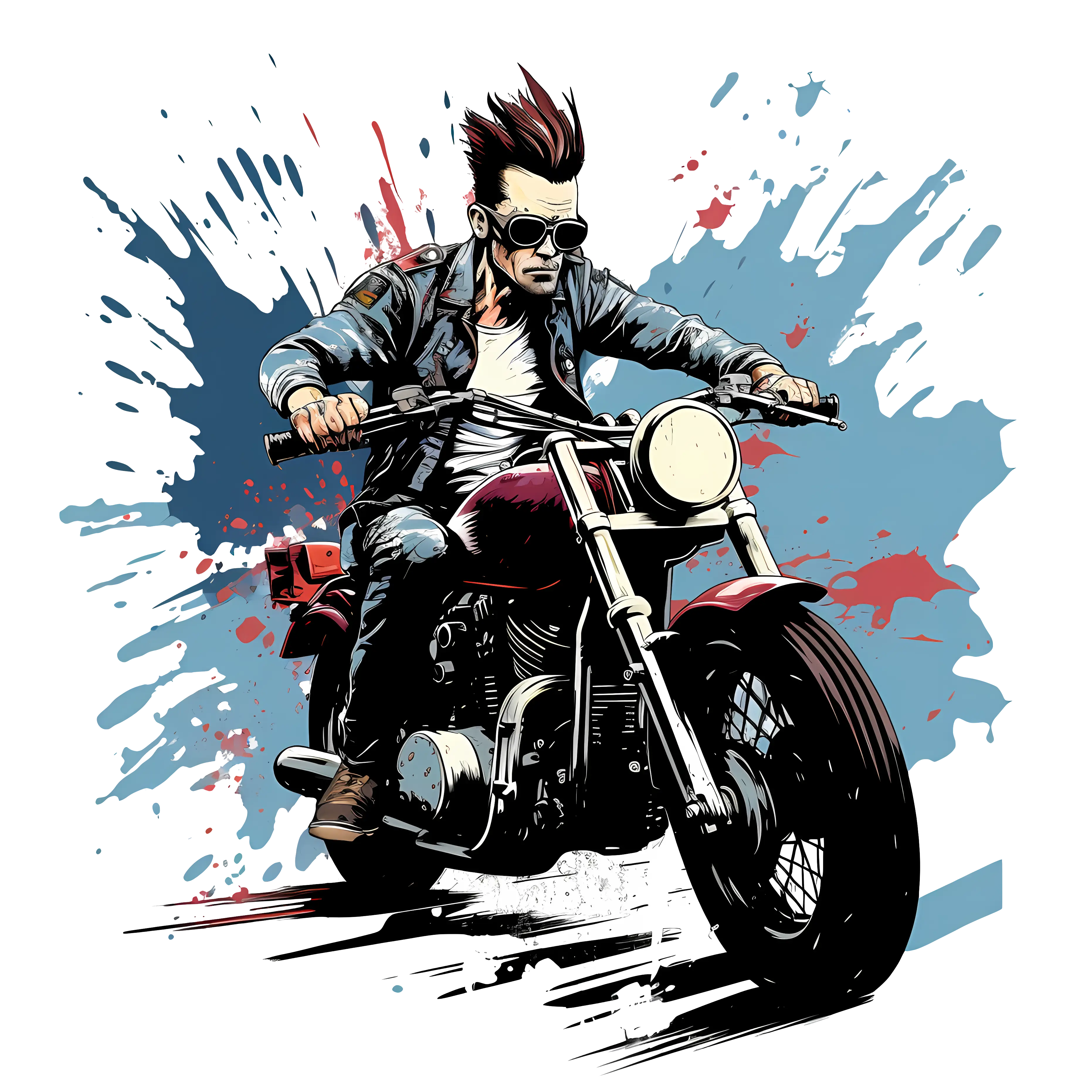 Cool Motorcycle Rider