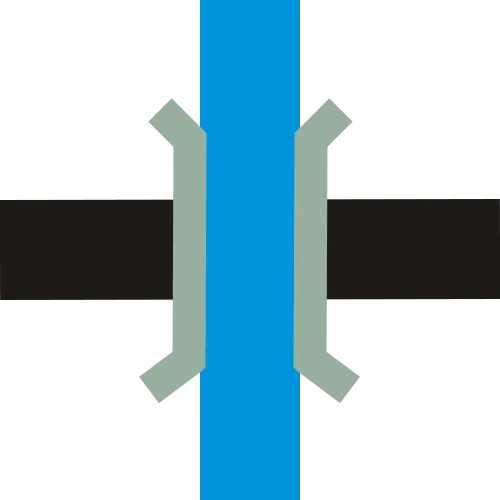 Abstract Symbol with Lines and Shapes