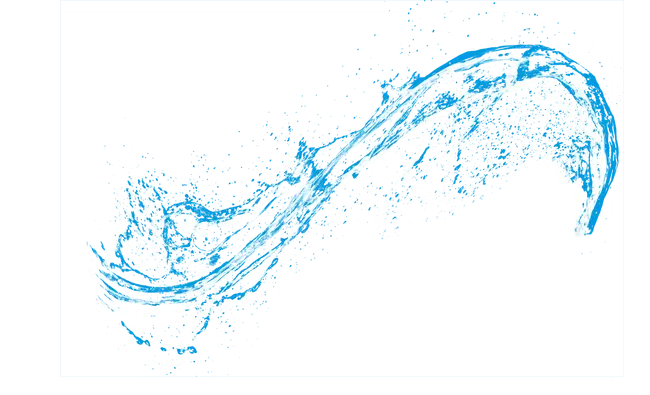 Abstract Blue Water Swirl Design