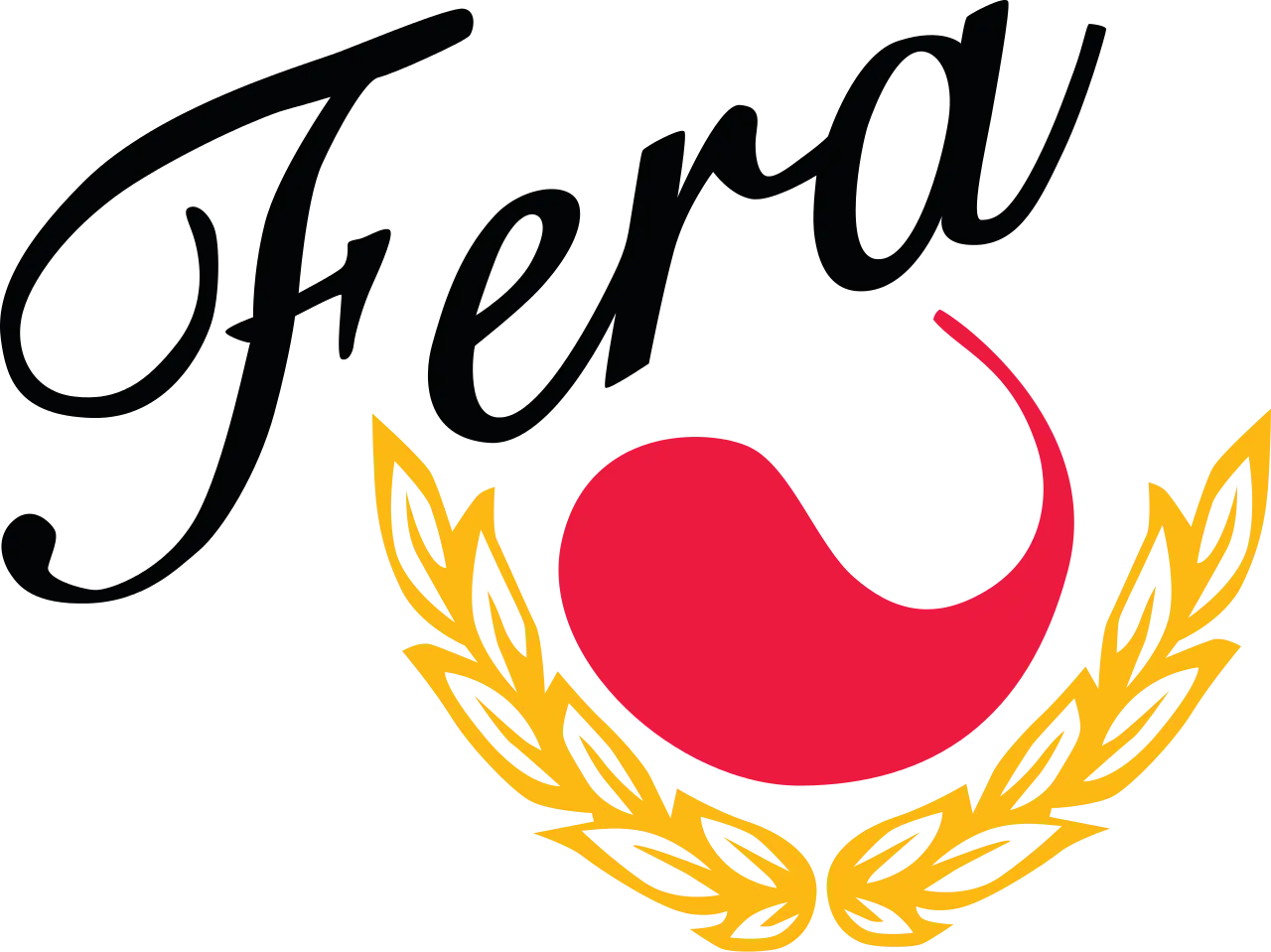 Fera Logo with Wheat and Red Element