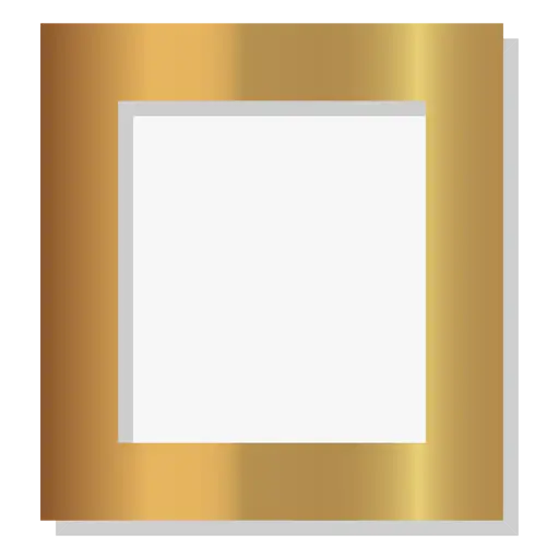 Gold Square Frame