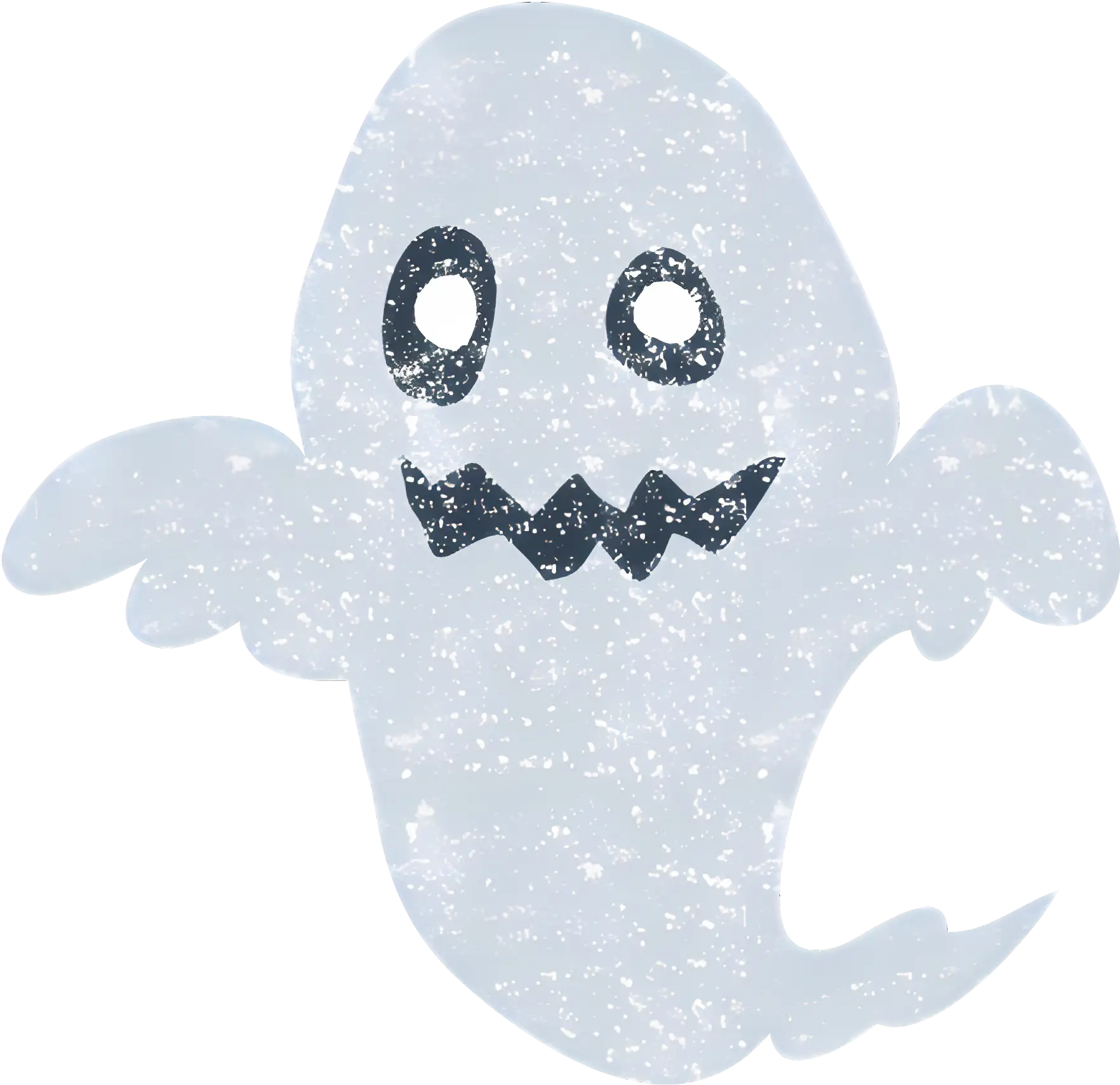 Spooky Cartoon Ghost for Halloween