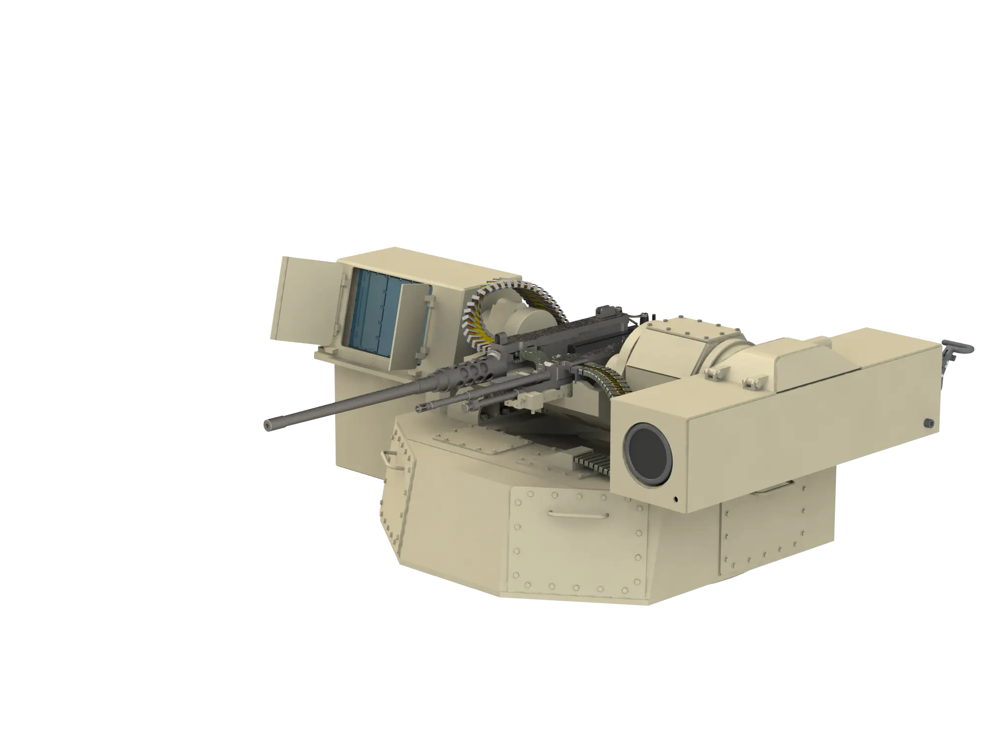Advanced Machine Gun Mount for Military Vehicles