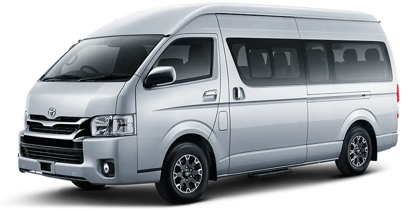 Silver Van for Transportation
