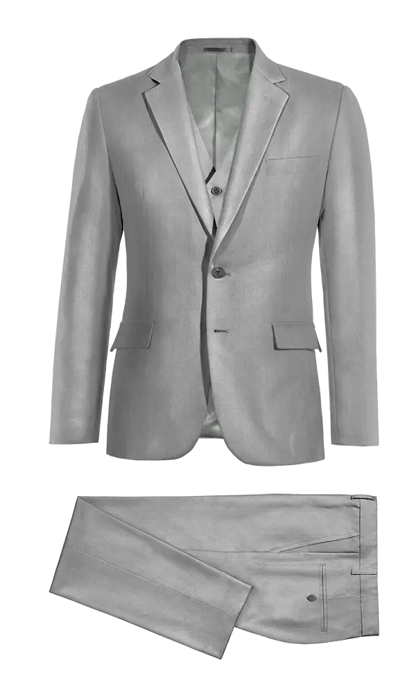 Stylish Gray Suit with Sophisticated Design