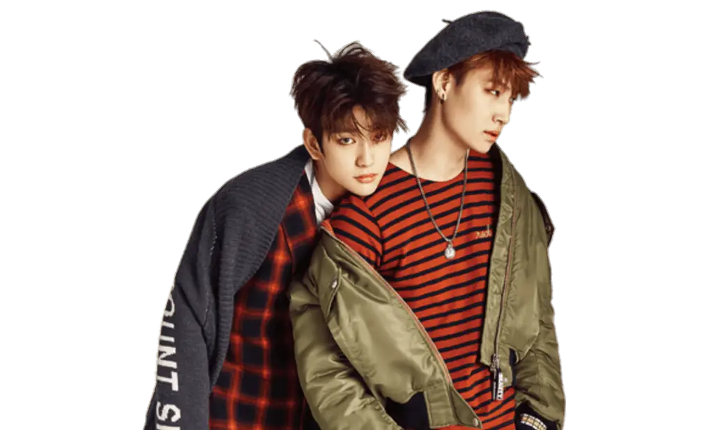 Fashionable Duo in Stylish Outfits