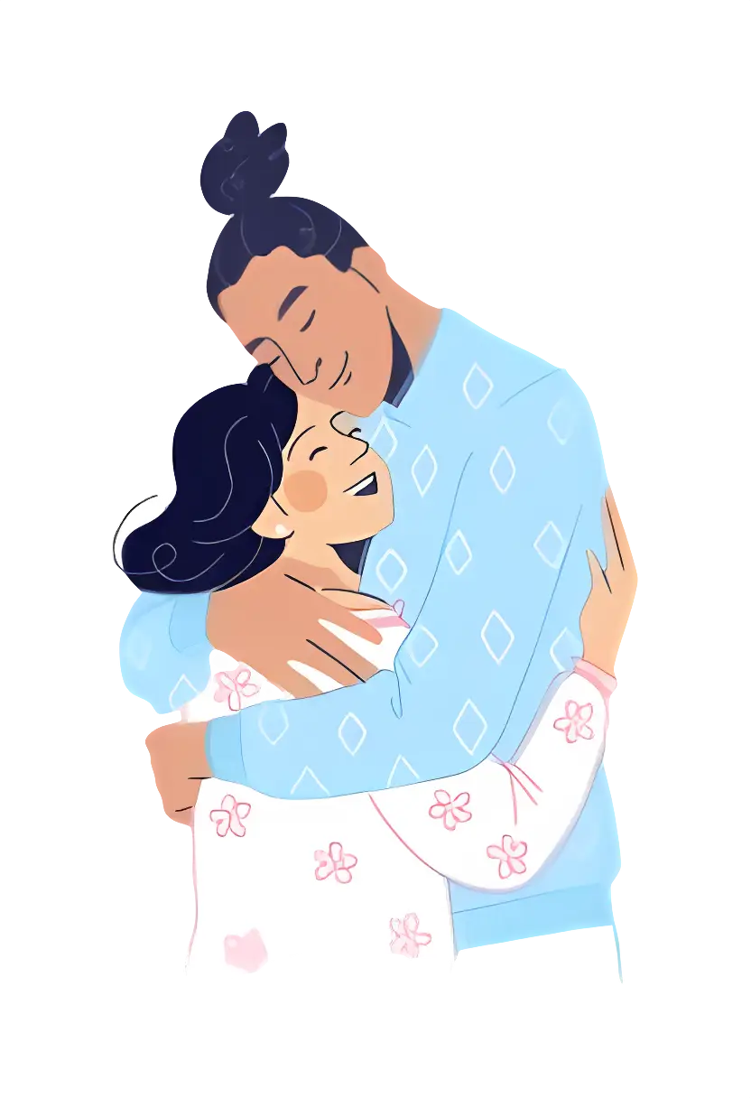 Couple Hugging