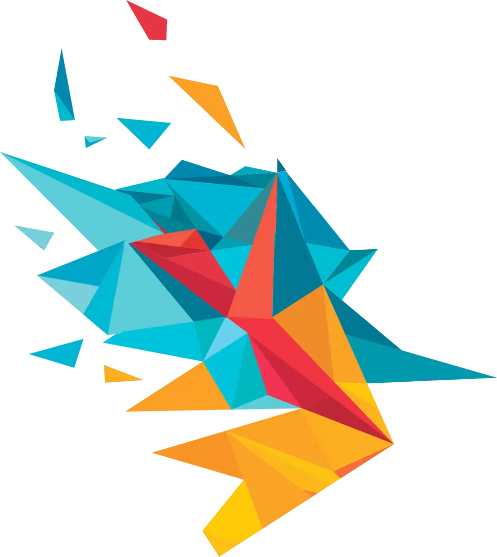 Colorful Abstract Geometric Artwork