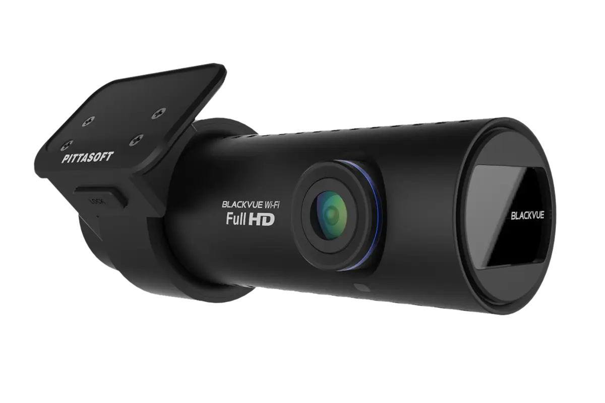 Black full HD dashcam
