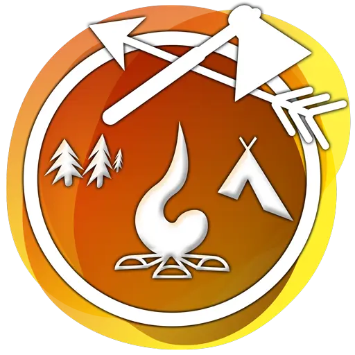 Outdoor Camping Adventure Icon