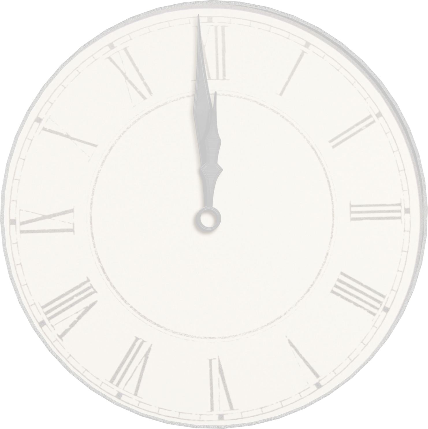 Vintage Roman Numeral Clock