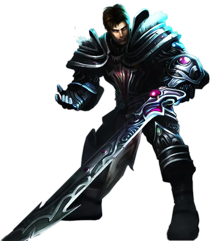 Armored Warrior with a Sword
