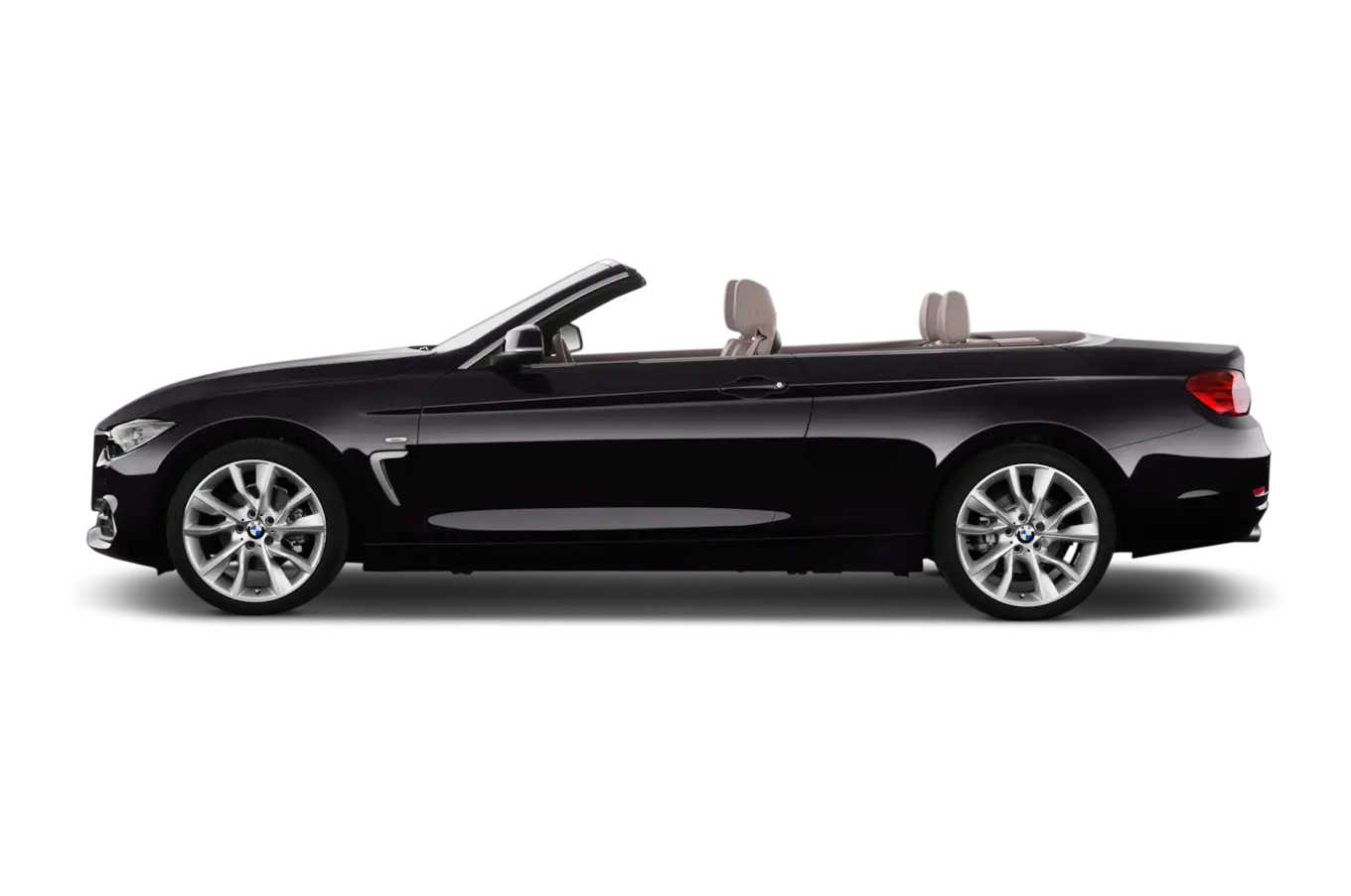 Black Convertible Car