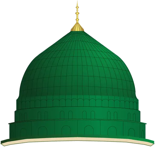 Green Dome of a Mosque