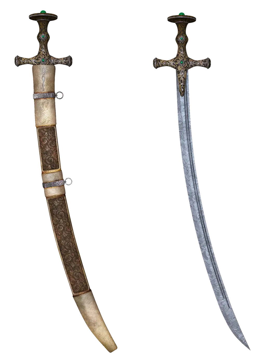 Medieval Swords Illustration