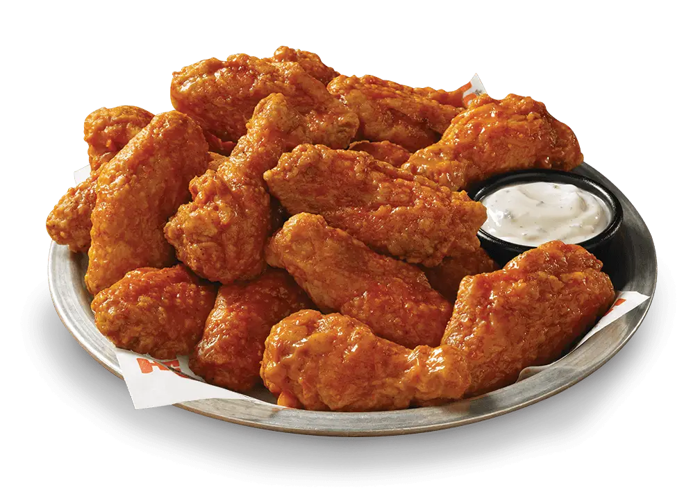 Plate of Chicken Wings