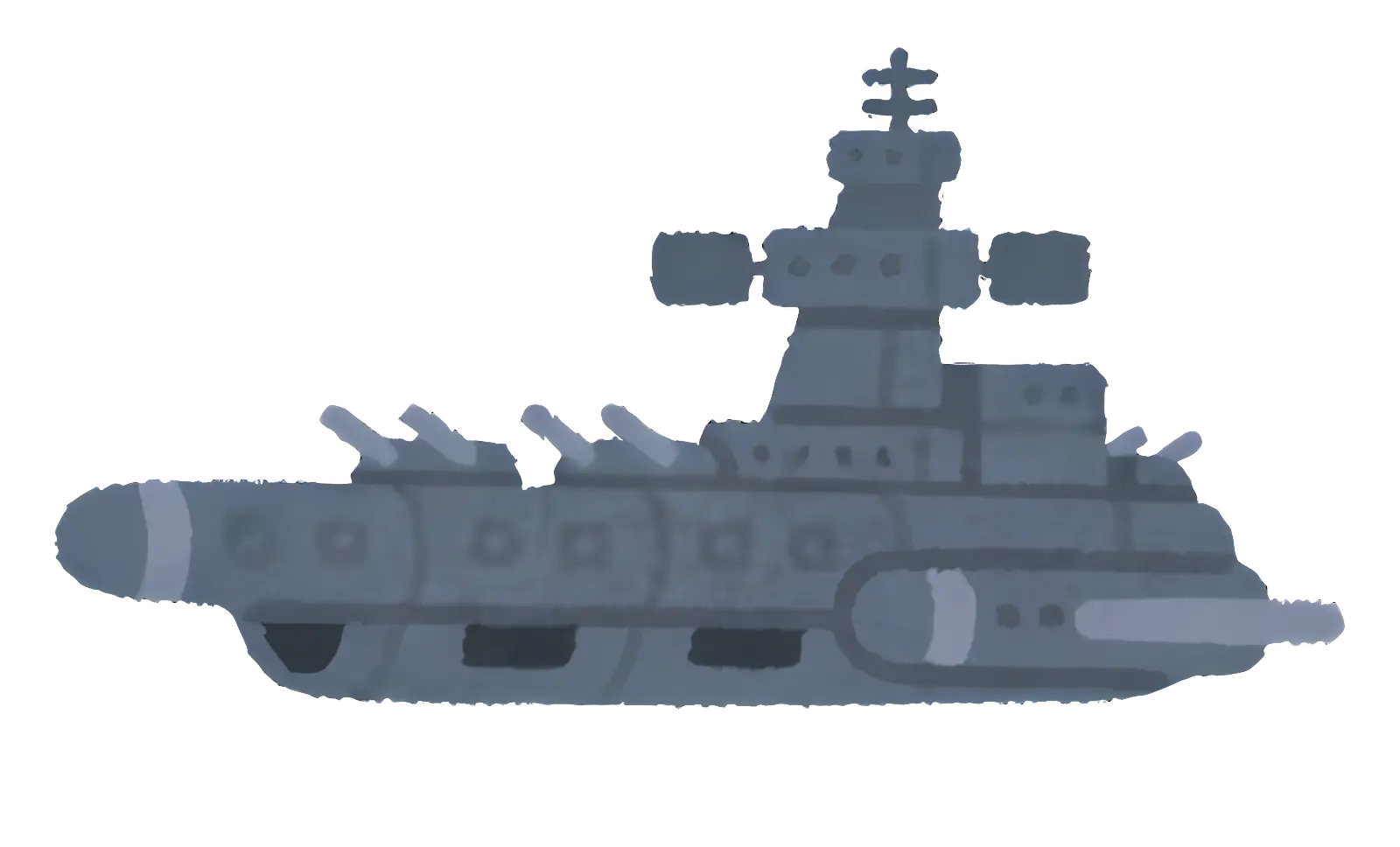 Warship Silhouette