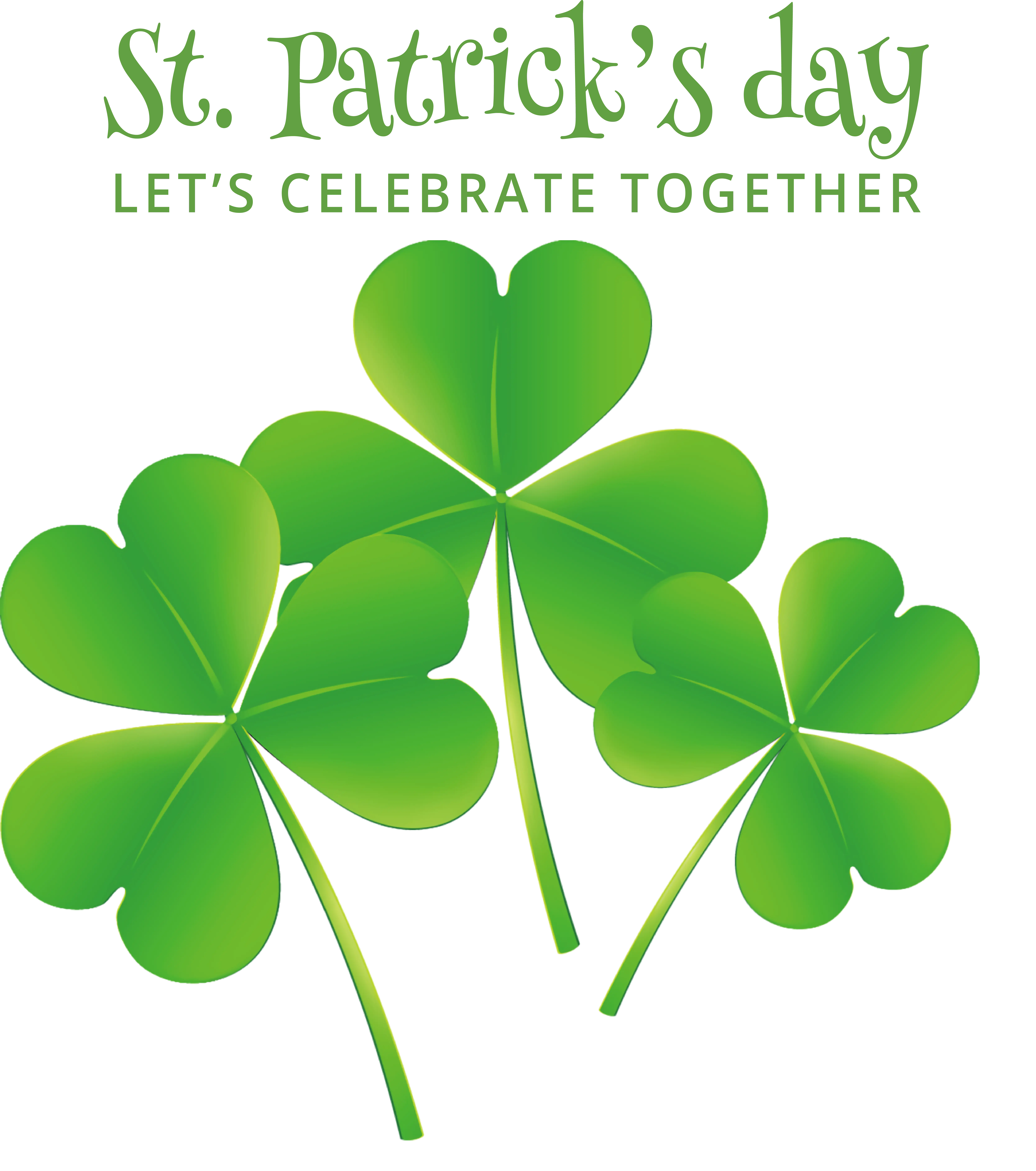 Green Shamrock for St. Patrick&#039;s Day