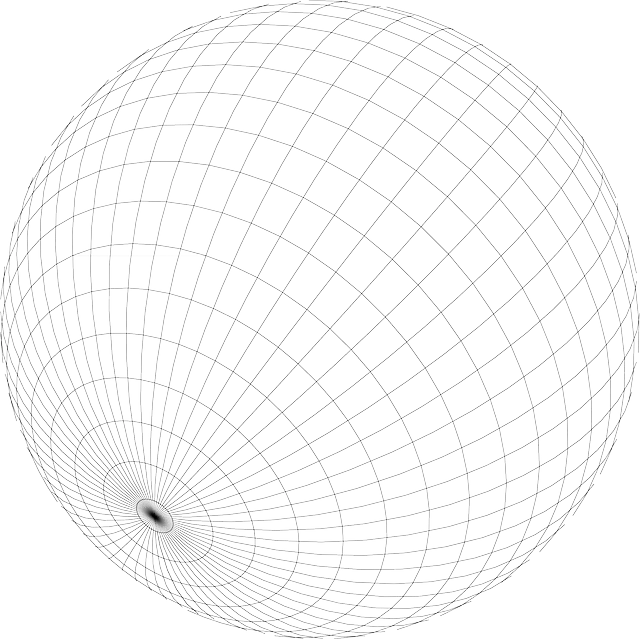Wireframe Sphere for 3D Modeling