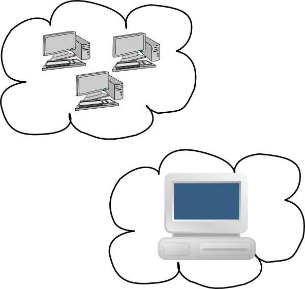 Cloud Computing Network Illustration