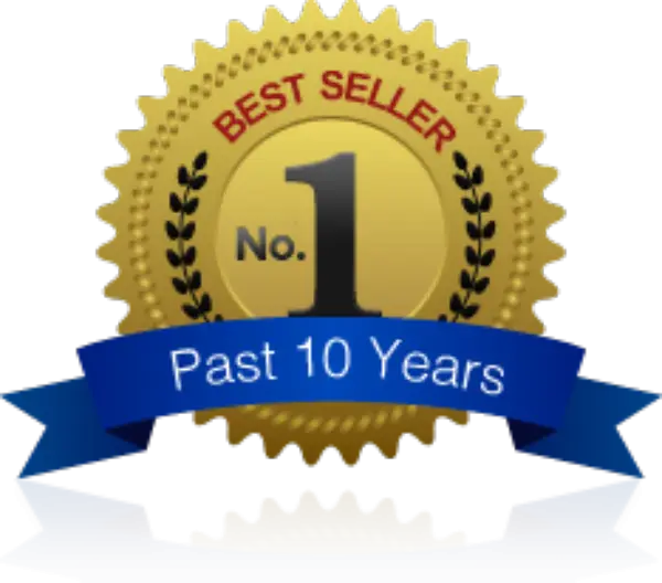 Best Seller Badge for Past 10 Years