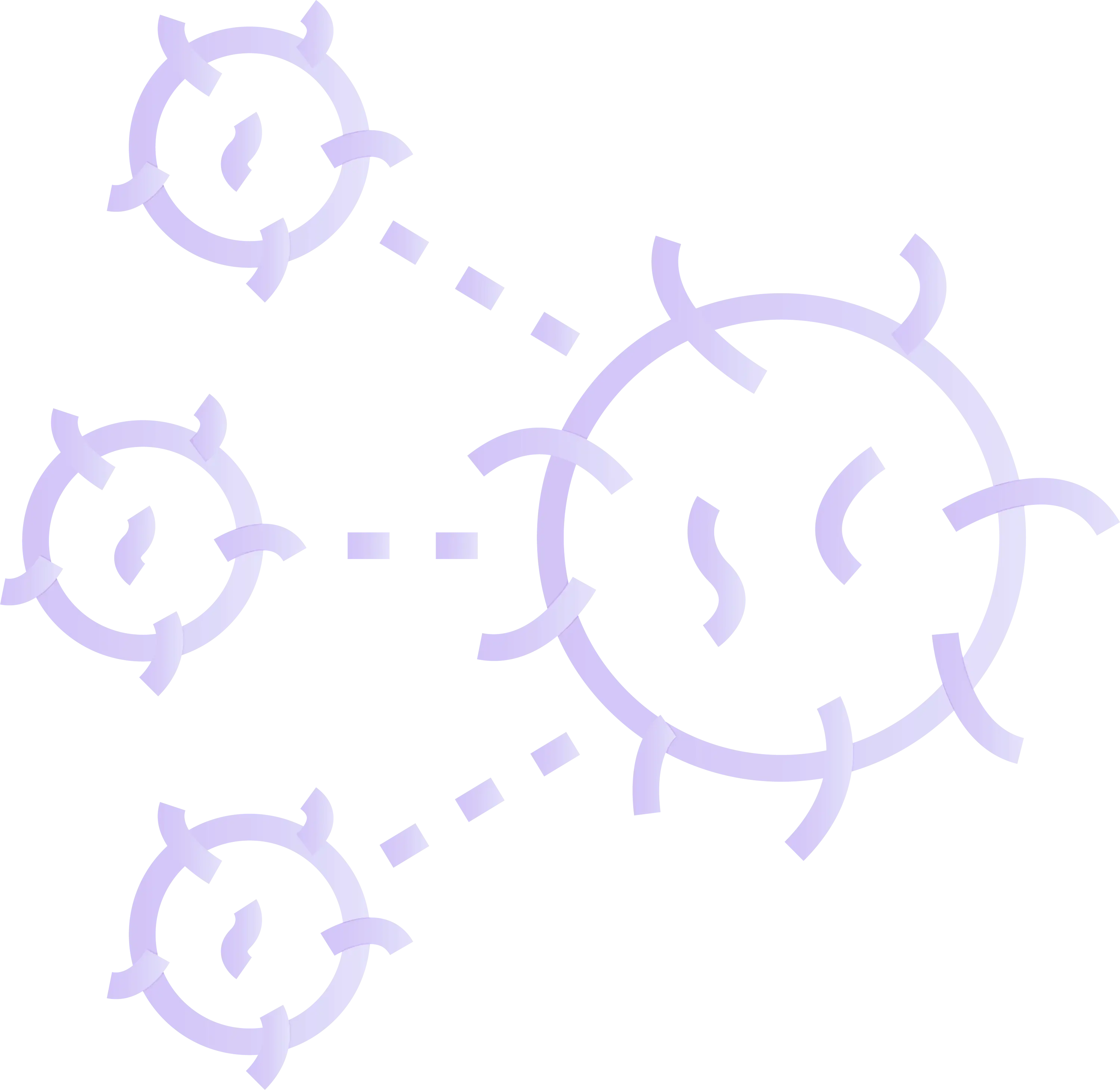 Viral Particles Illustration