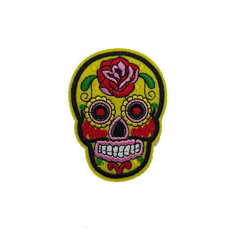Colorful Mexican Sugar Skull Design