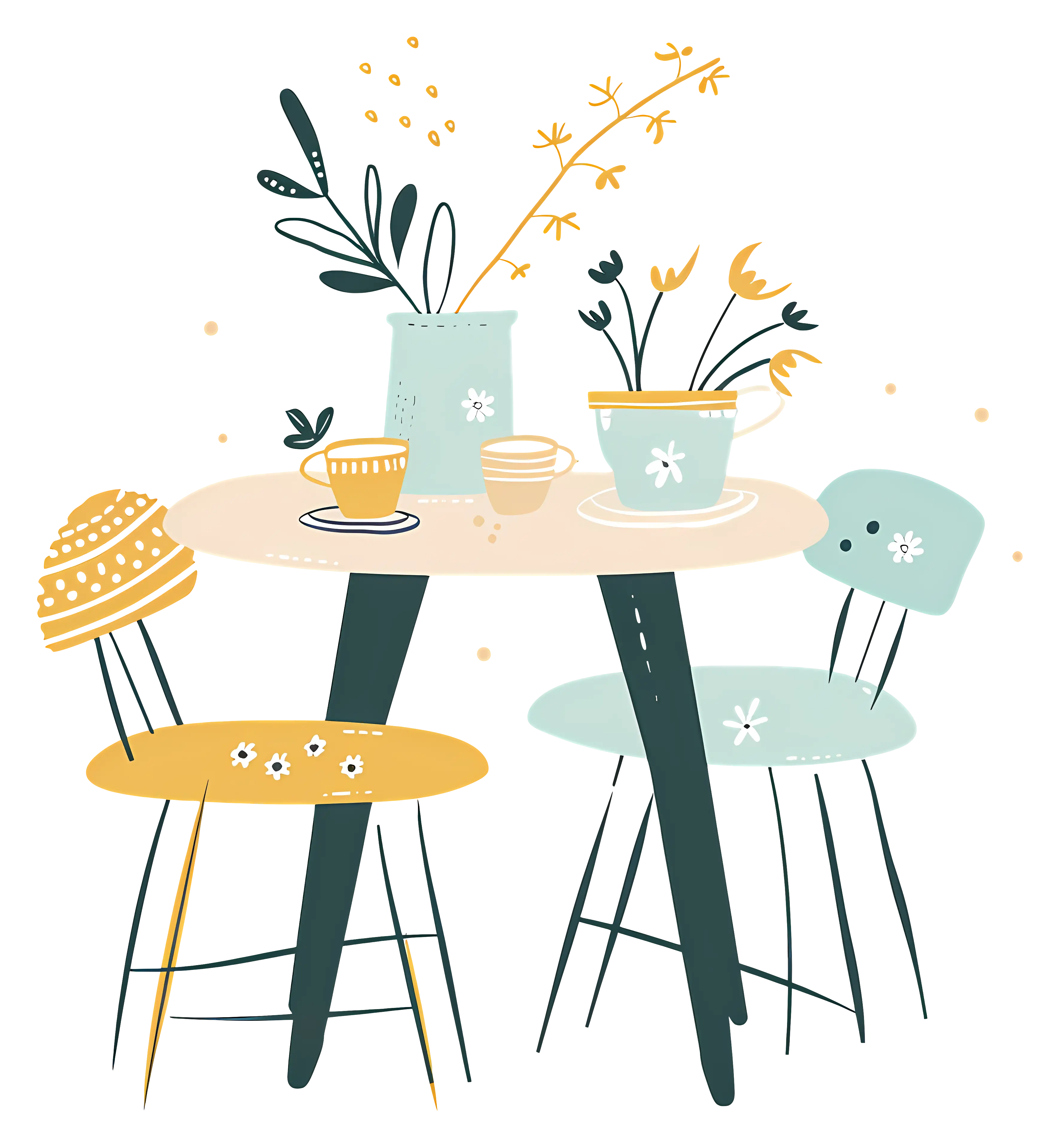 Cozy Table with Chairs
