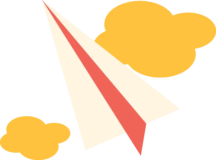Paper Airplane in the Sky