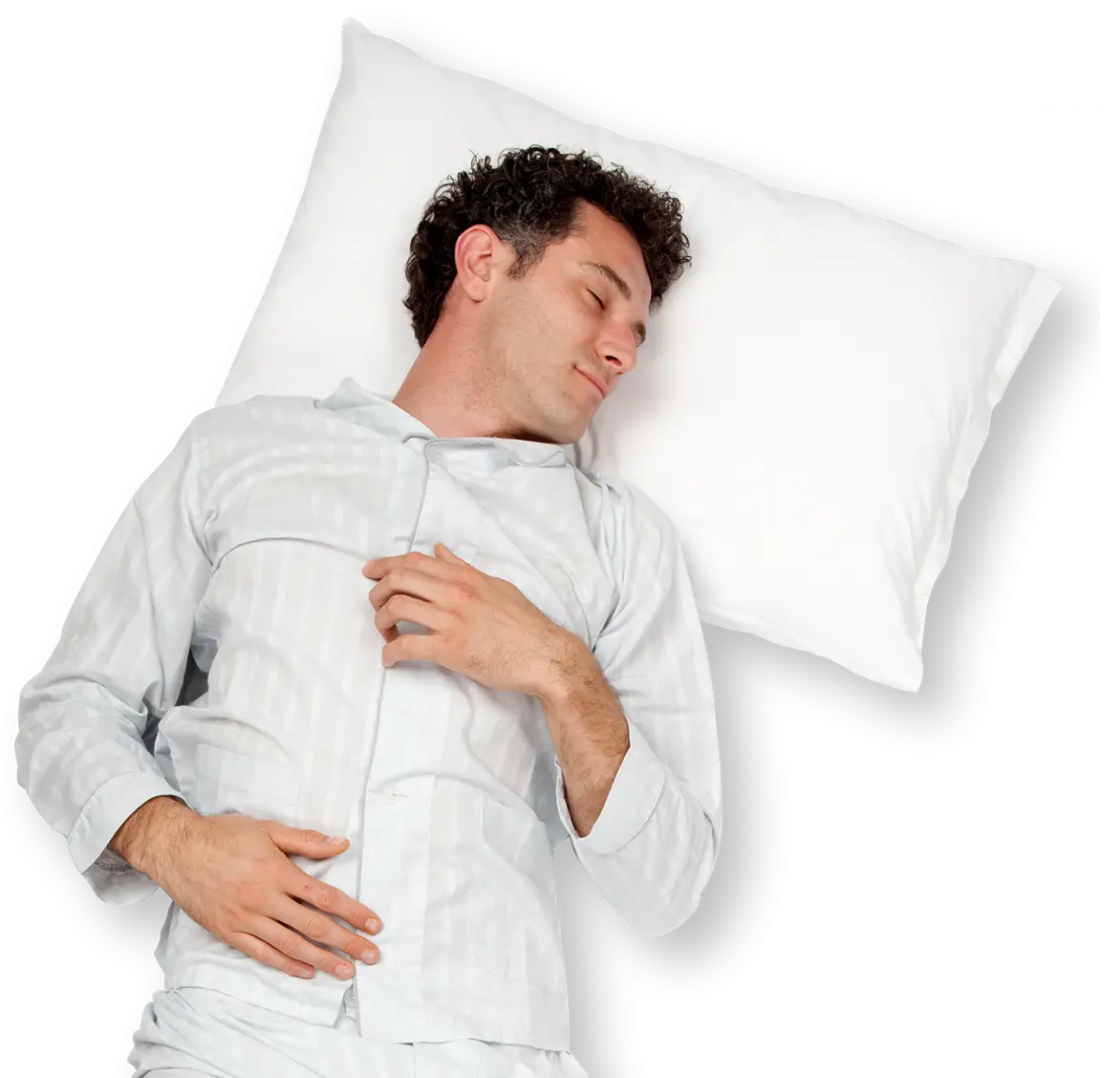 Man Sleeping Peacefully