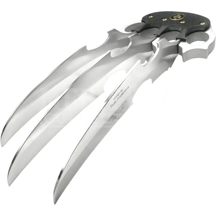 Steel Claw Weapon with Three Blades