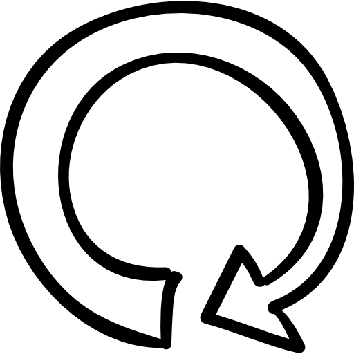 Continuous Circular Arrow Symbol