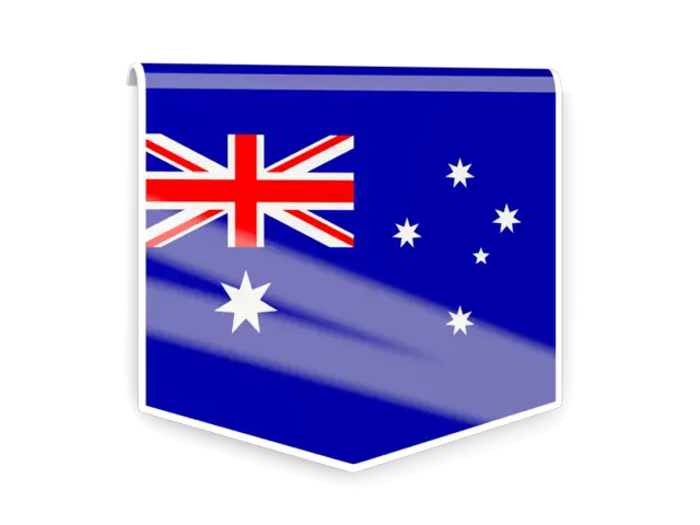 Australian National Flag with Stars