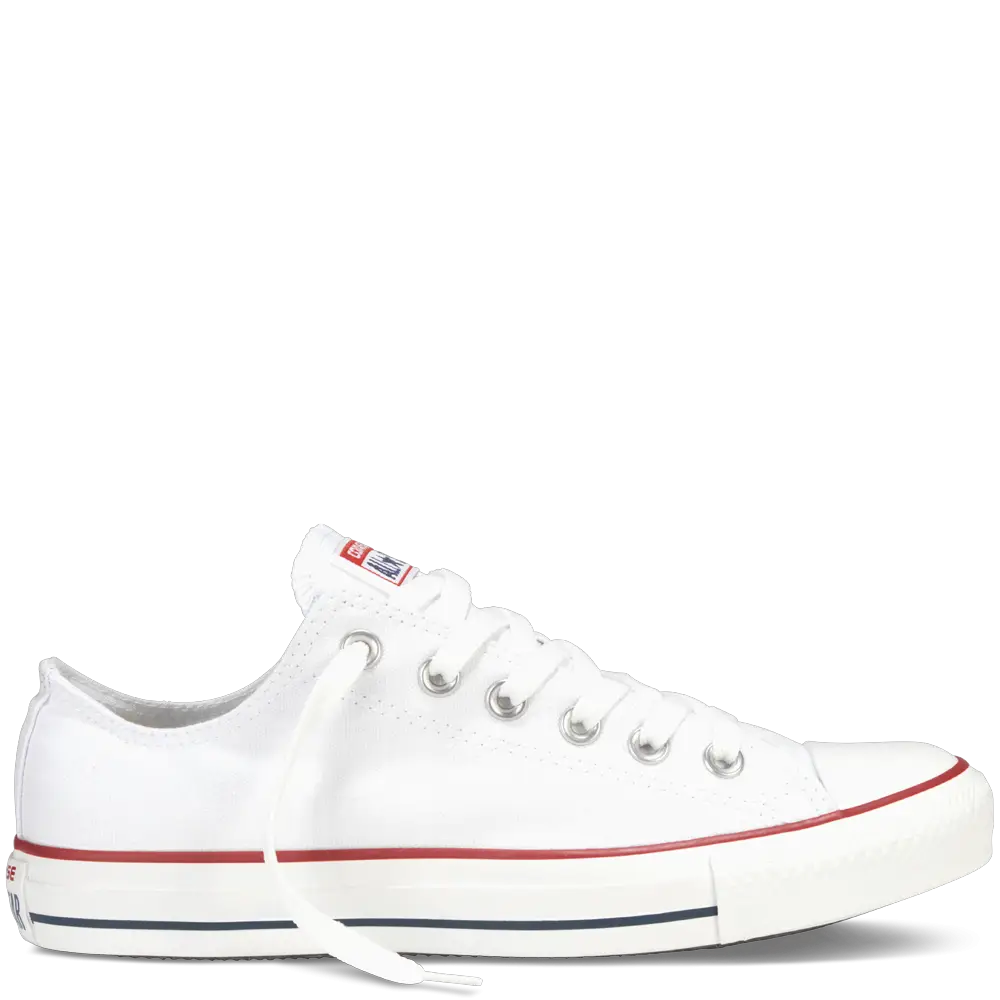 White Low-Top Sneaker