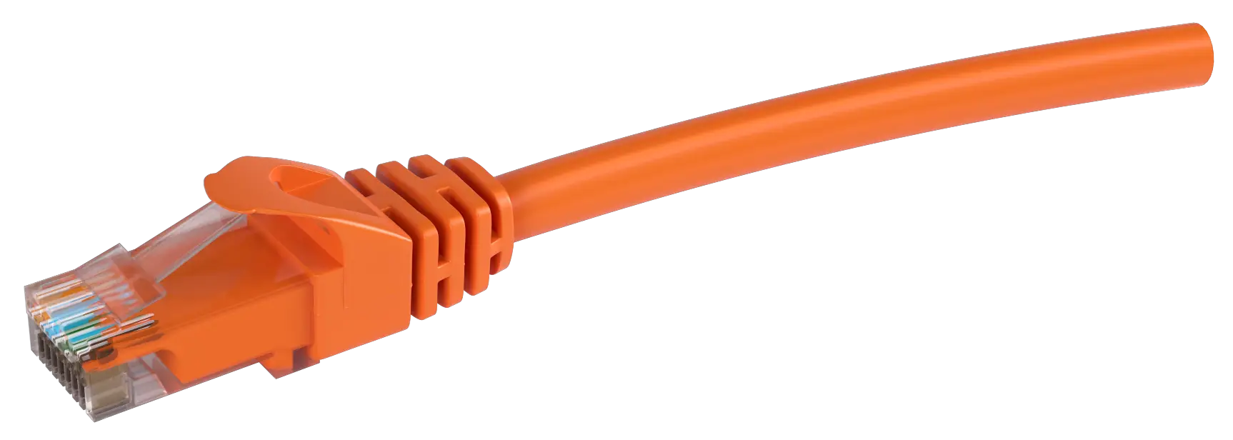 Orange Ethernet Cable for Networking
