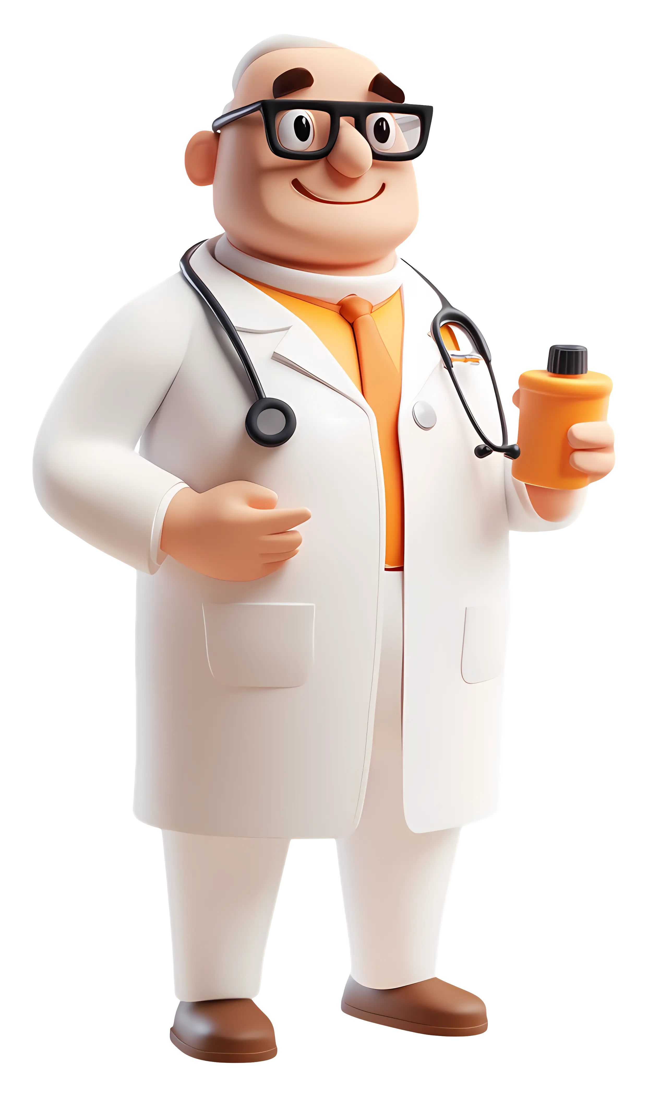 Cartoon Doctor Character