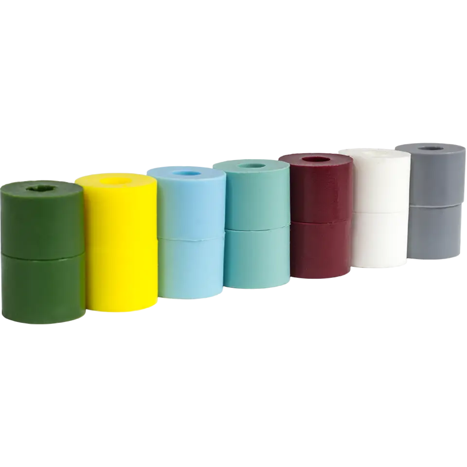 Set of Colorful Adhesive Tape Rolls