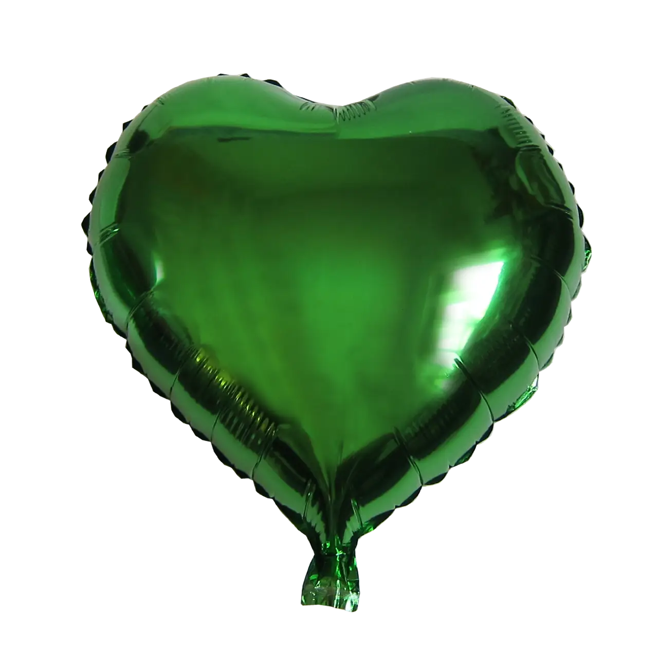 Green Heart Balloon