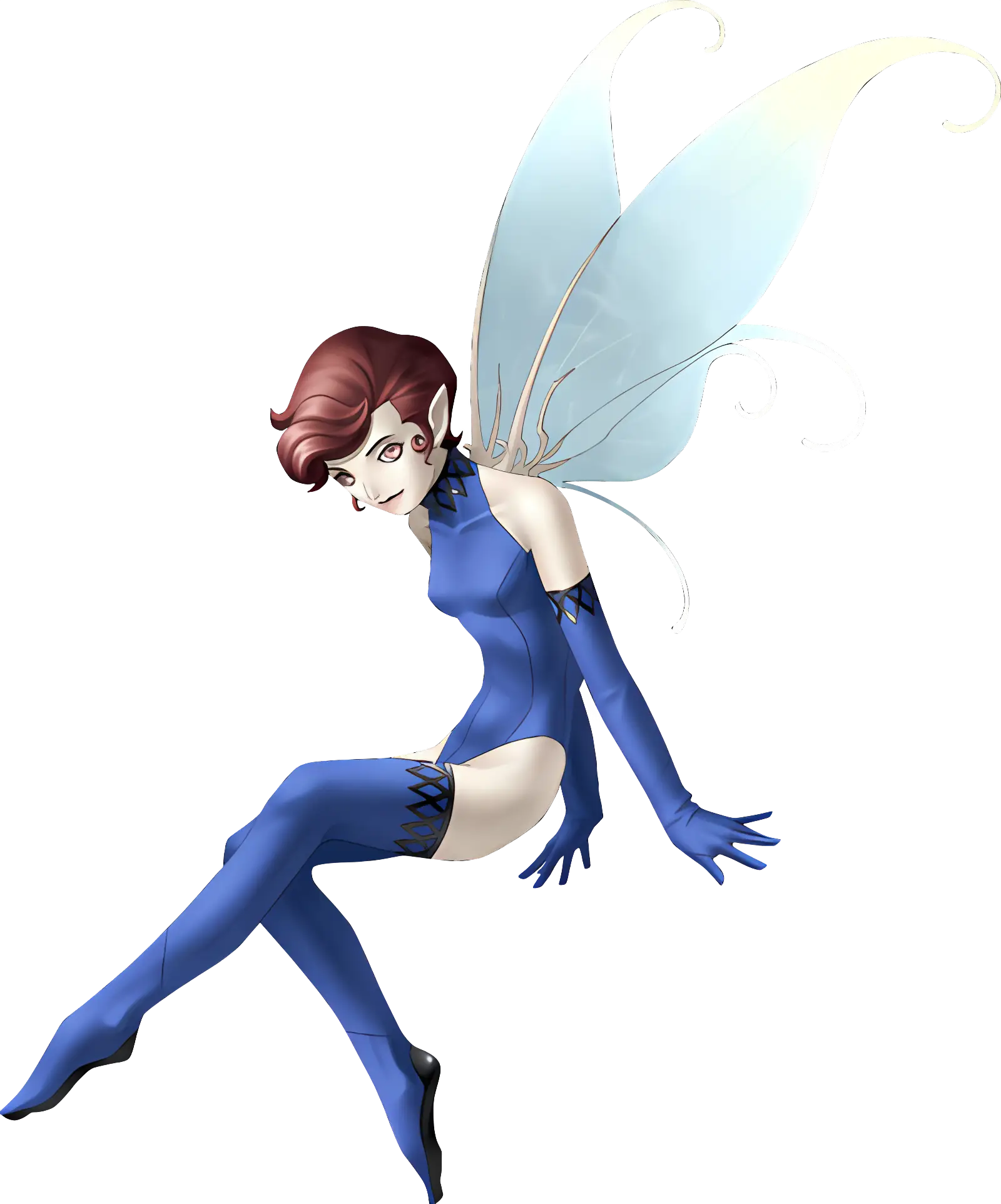 Blue Fairy with Wings