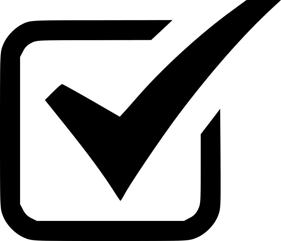 Bold Checkmark Icon or Symbol