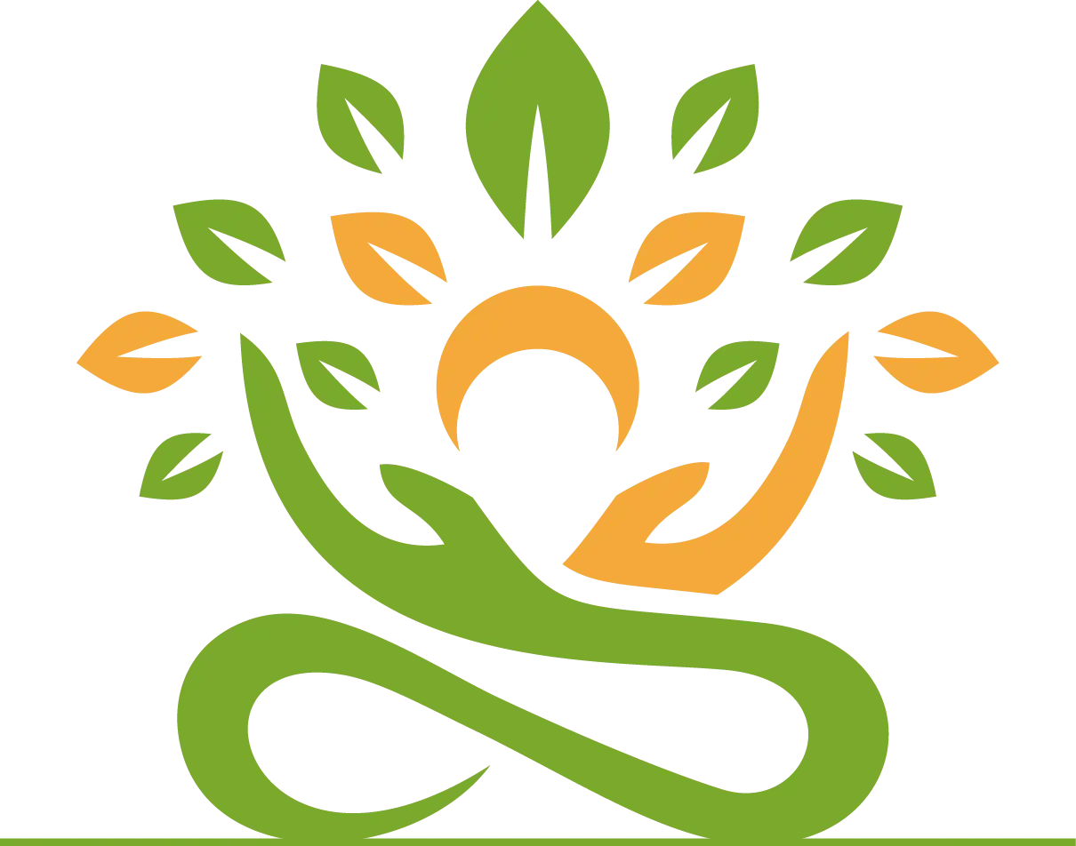 Eco-Friendly Tree and Sun Logo