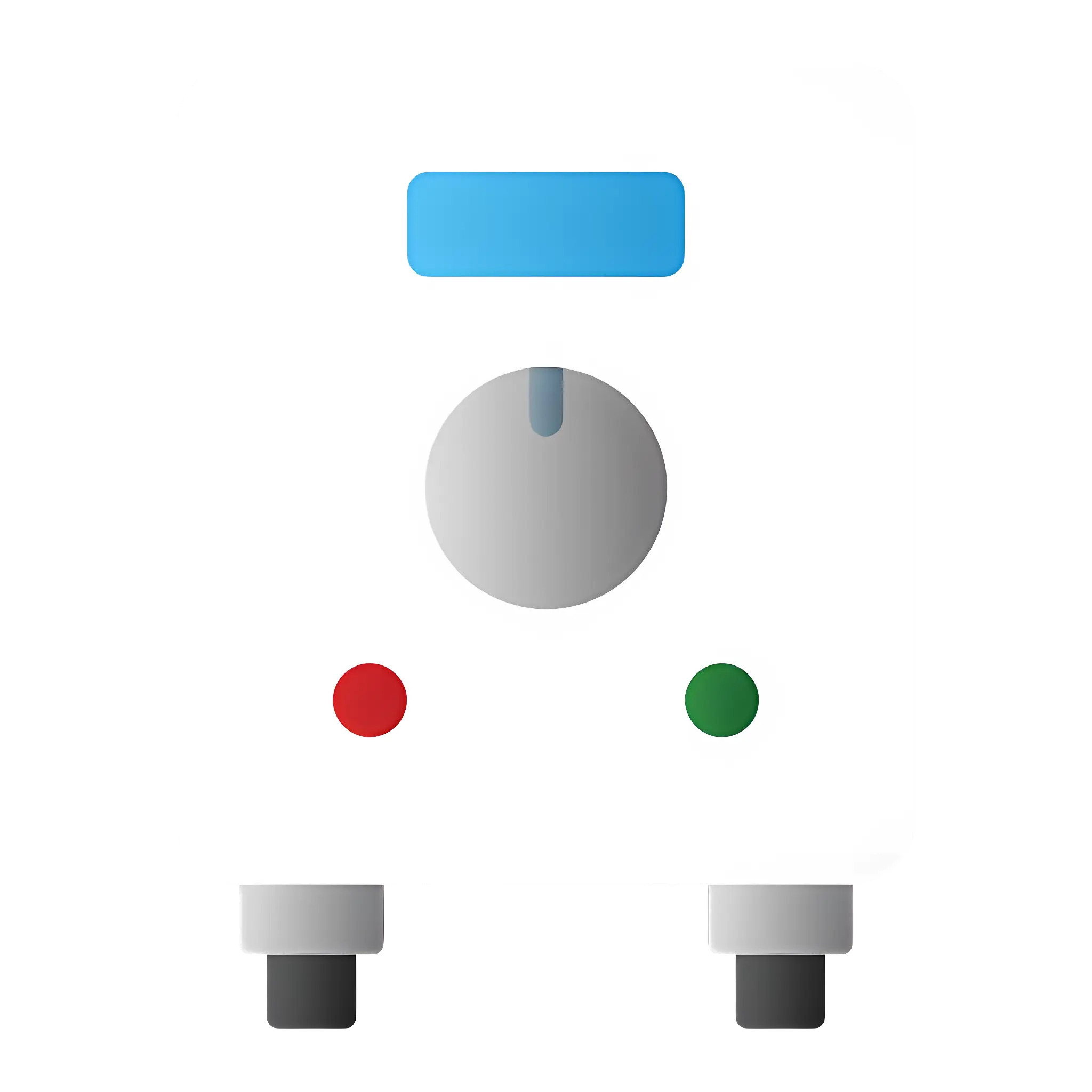 Water Heater in Flat Cartoon Style