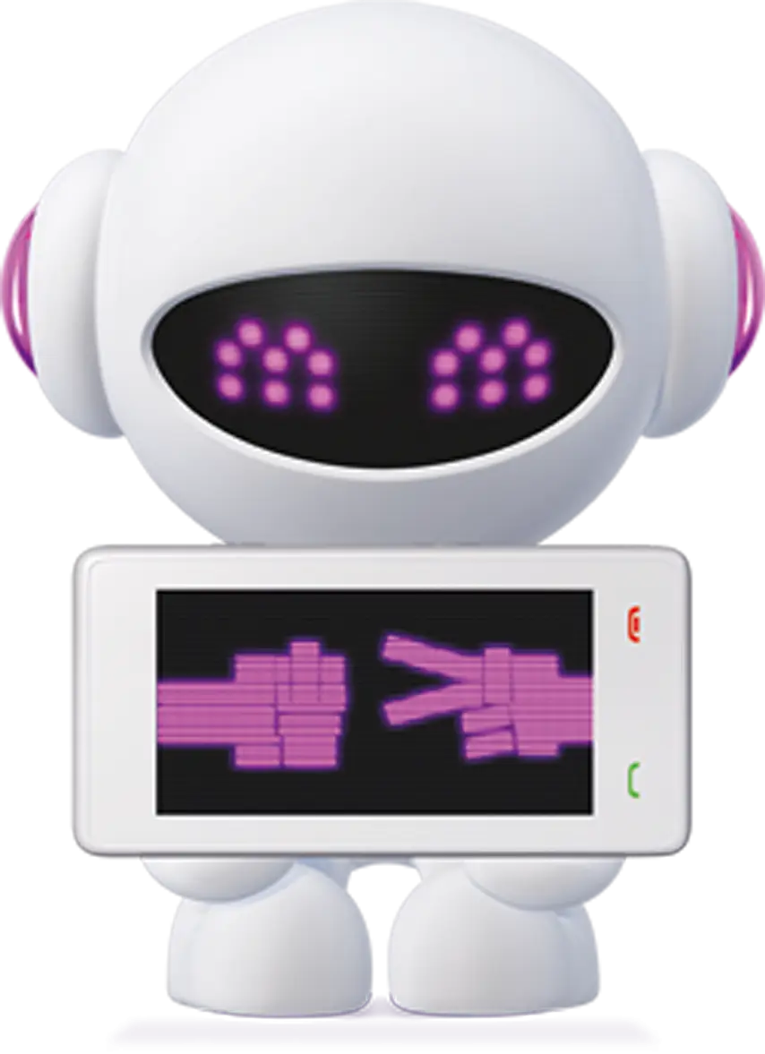 Cute Robot with Screen